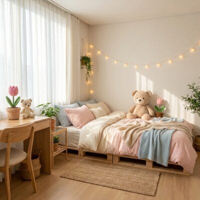 Biến Hóa Không Gian Chật Hẹp: 7+ Bí Kíp Decor Phòng Ngủ Nhỏ Cực Chill, Tối Ưu Diện Tích