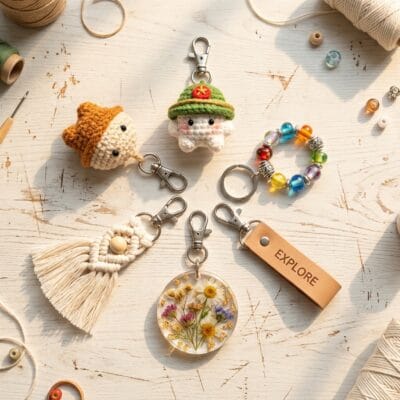 Hướng Dẫn Cách Làm Móc Khóa Treo Cặp Không Đụng Hàng: Top 5 Bí Kíp Cực Dễ Cho Team Thích Handmade