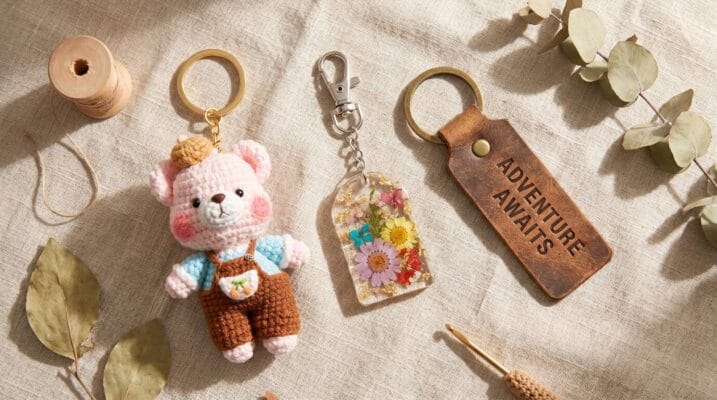 các loại móc khóa handmade thịnh hành