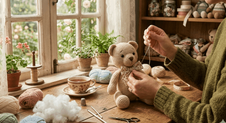 Cách làm đồ handmade gấu bông - Nghệ thuật thủ công từ thương hiệu Gật Gù