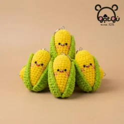 Móc khóa bắp ngô Gật Gù niềm vui nhỏ bé sưởi ấm trái tim