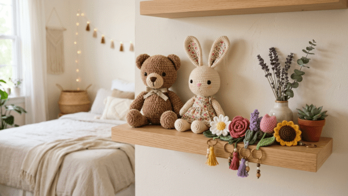 Mẫu Gấu và Thỏ móc len handmade