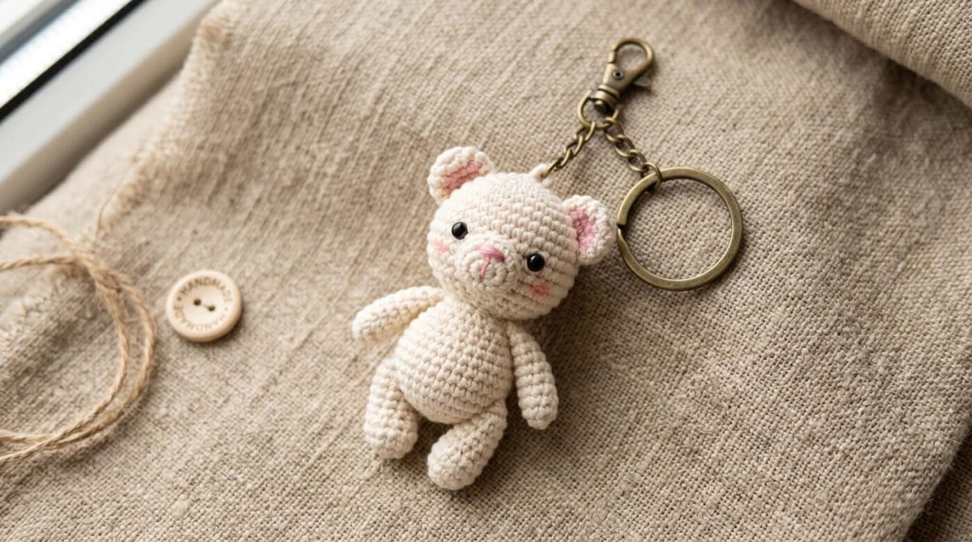 Mẫu móc khoá handmade đẹp