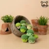 Móc khóa bông cải