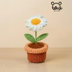 chậu hoa handmade Gật Gù nhỏ nhắn dễ thương