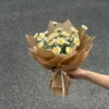 bó hoa cúc trắng Handmade Gật Gù nhỏ nhắn siêu cute
