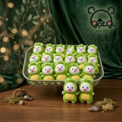 Móc khóa Heo Gật Gù cosplay khủng long