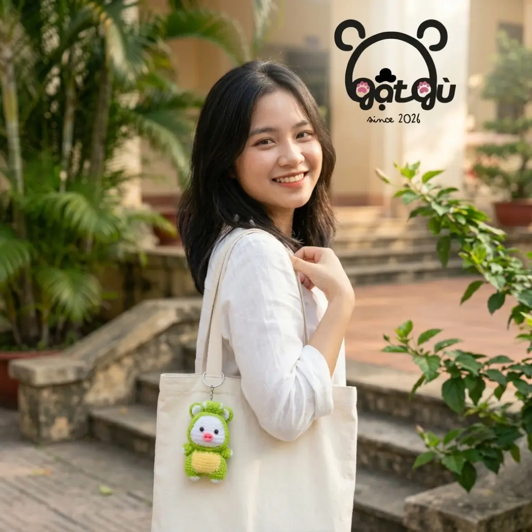 Móc khóa Heo Gật Gù cosplay khủng long - Ảnh 7
