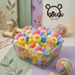 Hoa ngũ sắc handmade Gật Gù chữa lành con tim