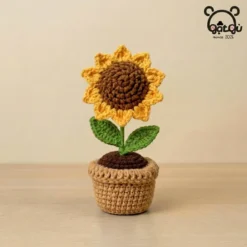 chậu hoa handmade Gật Gù nhỏ nhắn dễ thương