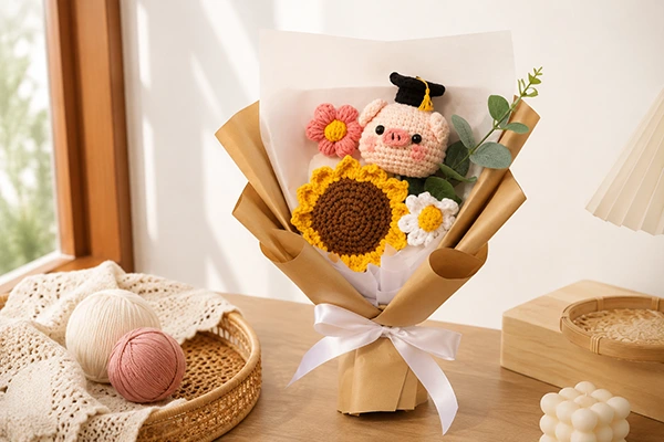 Hoa len decor góc nhỏ