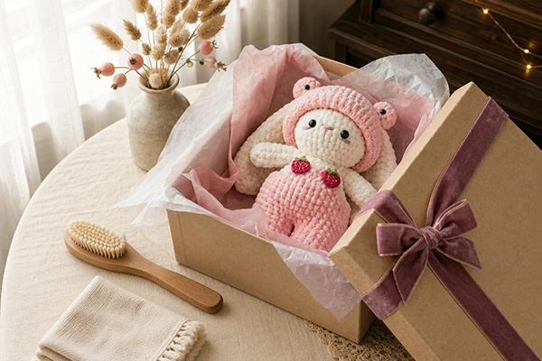 Làm sạch bụi đồ len handmade